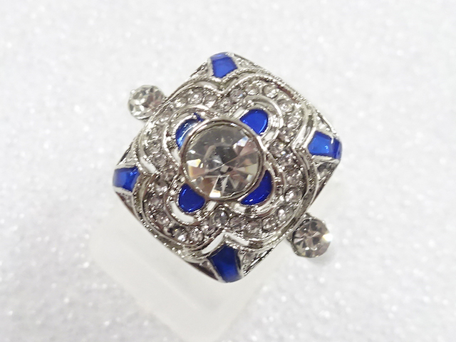 CRYSTAL FASHION RING / JP SIZE 17